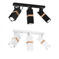 Lampa sufitowa VIDAR III WHITE BLACK Milagro MLP5402 MLP5407 - kolor do wyboru