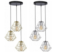 Lampa wisząca DIAMOND III SILVER TK Lighting 4277