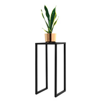 Czarny minimalistyczny kwietnik KS-07 KWIETNIK ECO M z serii KAJA HOME