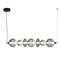 Lampa wisząca szklana DAPHNE SMOKED LED 40W Milagro ML0348