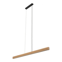 Lampa wisząca liniowa 120cm LED 3000K VIGA WOOD LED SOSNA SZCZOTKOWANA POSTARZANA Tk Lighting 11651