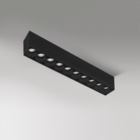 Lampa sufitowa natynkowa prostokątna 26,7cm LED TETRIX 10 20W CCT BK AZZARDO AZ6282