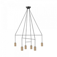 Lampa wisząca IMBRIA mosiądz Nowodvorski 7956