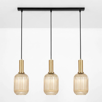 Lampa wisząca z trzema punktami światła E27 HIRO Kaja Lighting K-5886