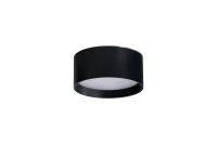 Niska czarna tuba natynkowa o średnicy 14cm AXIS 18W CCT SWITCH BK+BK Azzardo AZ7030