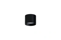 Czarna tuba natynkowa AXIS 6W CCT SWITCH BK+BK Azzardo AZ7024