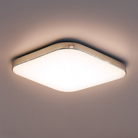 Kwadratowy plafon NEMO CHROME 17W LED Milagro ML1659