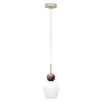 Lampa wisząca pojdeyńcza Carrara 1xE14 Milagro MLP2808