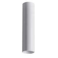 Smukła biała tuba natynkowa o wysokości 17cm WIKING 10W CCT SWITCH WH Azzardo AZ5971