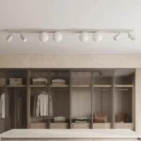 Lampa sufitowa z kloszami i reflektorami NANO Kaja Lighting K-6033