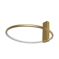 Lampa sufitowa okrąg złoty VINCENT 40 GO AZZARDO AZ6202