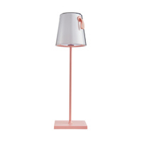 Lampka stołowa różowa przenośna USB Ostap Italux TB-2749-PK