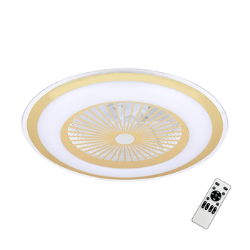 Lampowentylator ZEPHYR GOLD 48W LED+ PILOT Milagro ML1517