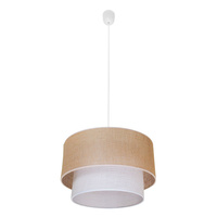 Lampa wisząca BUENO natura + jasny 1xE27 Milagro MLP1827