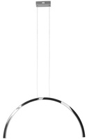 LAMPA WISZĄCA TRIO ARC ŁUK LED 3000K I POLISHED BLACK MAXLIGHT P0520