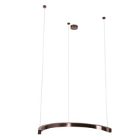 MAXLIGHT P0572D LAMPA WISZĄCA LOTUS 33W BRUSHED BRONZE