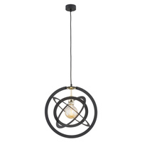 Lampa wisząca KOPERNIK czarna Argon 4027