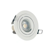 Oczko podtynkowe Halo 1xGU10 białe RL0103-WH Yaskr