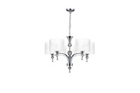 Lampa wisząca IMPRESS 5 WHITE AZzardo AZ1007