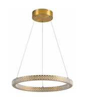 Lampa wisząca złota MITCHELL LED Reality 339401-32 sterowana pilotem funkcja ściemniania