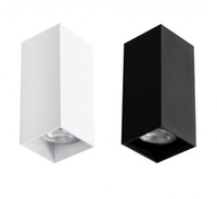 Oprawa ścienna VELIA SQUARE 2 BLACK Azzardo AZ4401