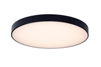 Lampa sufitowa plafon czarny 42cm HARD LED MaxLight C0192