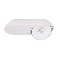 LAMPA SUFITOWA natynkowa LED VECTOR 10W BIAŁA MAXLIGHT C0267