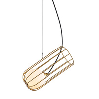 Lampa wisząca Coco złota druciana Italux MDM-3941/1 GD-0