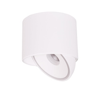 Oprawa sufitowa natynkowa ruchoma LED 3000K VECTOR 10W BIAŁA MAXLIGHT C0265