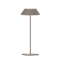 MAXLIGHT T0065 LAMPA STOŁOWA MUFFIN TAUPE IP44