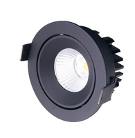 MAXLIGHT H0095 3000K OPRAWA WPUSTOWA CYKLOP CZARNA IP65