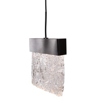LAMPA WISZĄCA VETRO BRUSHED BLACK MAXLIGHT P0574D