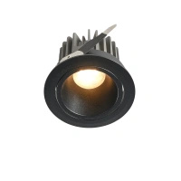Czarne oczko podtynkowe Pik LED IP54 3000K RL0106-CCT-BK Yaskr