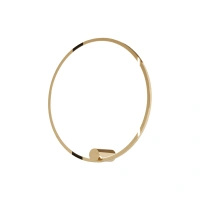 Kinkiet złoty ring 60cm IP44 do łazienki lub sypialni Ringa M LED WL0116-M-GD Yaskr