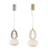 Lampa wisząca ERIS GOLD LED Italux PND-98374-18W-GD