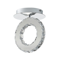 Lampa sufitowa, oprawa natynkowa GIRONA LED chrom Zuma Line MX3713-1-3CT ze ściemniaczem