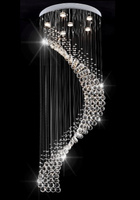 Lampa wisząca kryształowa FALA 159 CRISTAL
