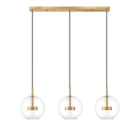 Lampa wisząca ENCELADUS LED złota potrójna Zuma Line P0428-03J-L4AC