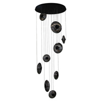 Lampa wisząca na antresole ANDORA PENDANT 9 3-STEP DIMM SMOKY Azzardo AZ7255