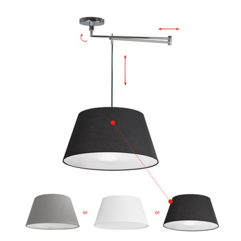 Lampa wisząca NATALIA S Azzardo AZ1924 50cm - kolor do wyboru