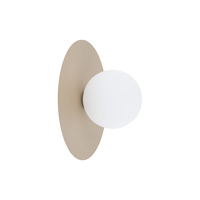 Kinkiet z mleczną szklaną kulą PIXI SABIA 1XG9 Tk Lighting 11334
