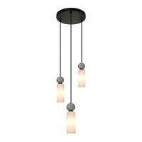 Lampa wisząca Santos Italux PND-95331-3-BK