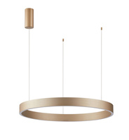 Lampa wisząca złota BRASCO DOWN 80cm LED Italux PND-56215-080RPP-GD-3KS4K-TRDIMM