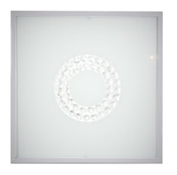 LUX LAMPA SUFITOWA PLAFON 29X29 16W LED 6500K SATYNA MAŁY RING Candellux 10-60686