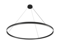 Lampa wisząca RIM LED pojedyncza 120cm czarna Maytoni MOD058PL-L65B3K