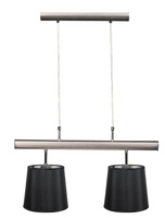 MILONGA LAMPA WISZĄCA 2X60W E27 SATYNA Candellux 32-53541