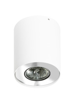 Biała tuba natynkowa NEOS 1 WH/CH PLAFON AZZARDO AZ0707