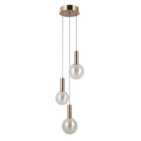 Lampa wisząca Strela LED Italux PND-34378-3S-HBR