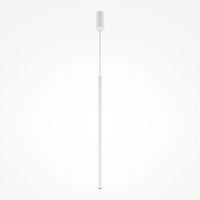 Cienka biała metalowa wisząca tuba 80cm Pro Extra MOD160PL-L6W4K1 Maytoni