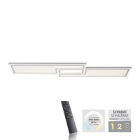 Lampa sufitowa dwa połączone prostokąty LED sterowane pilotem EDGING LED Just Light 14875-16